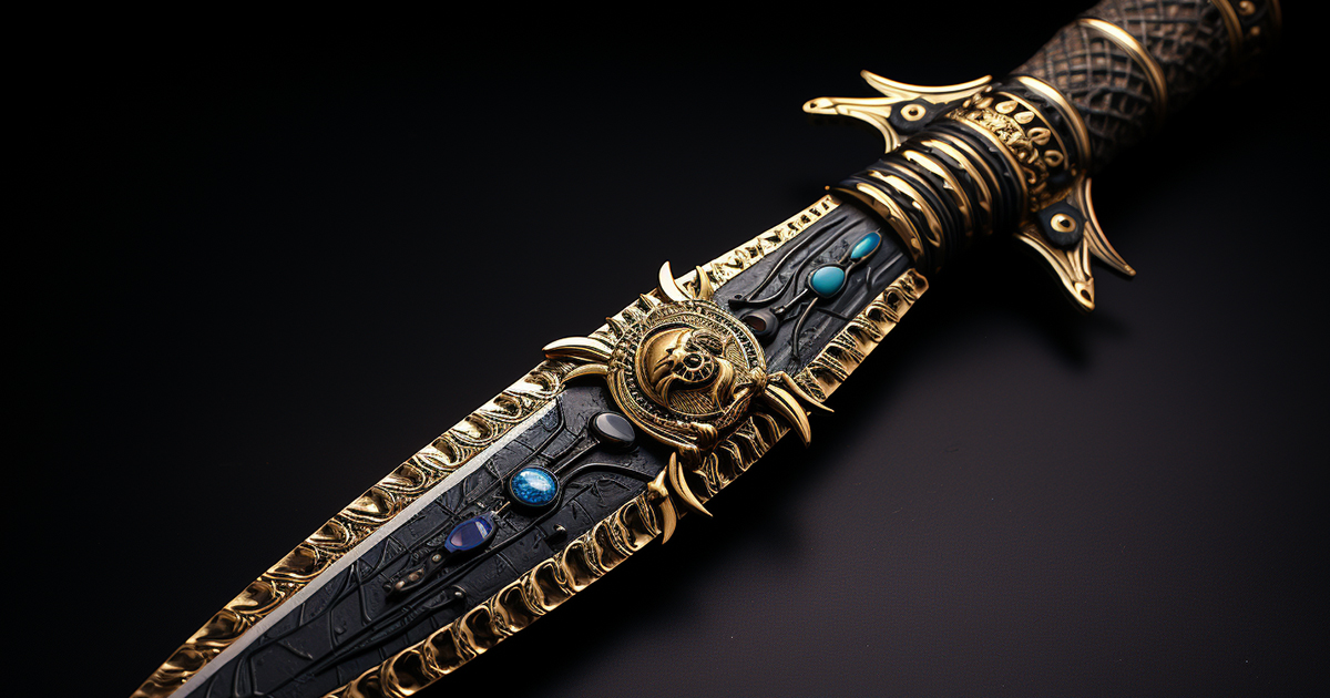 king tut alien dagger