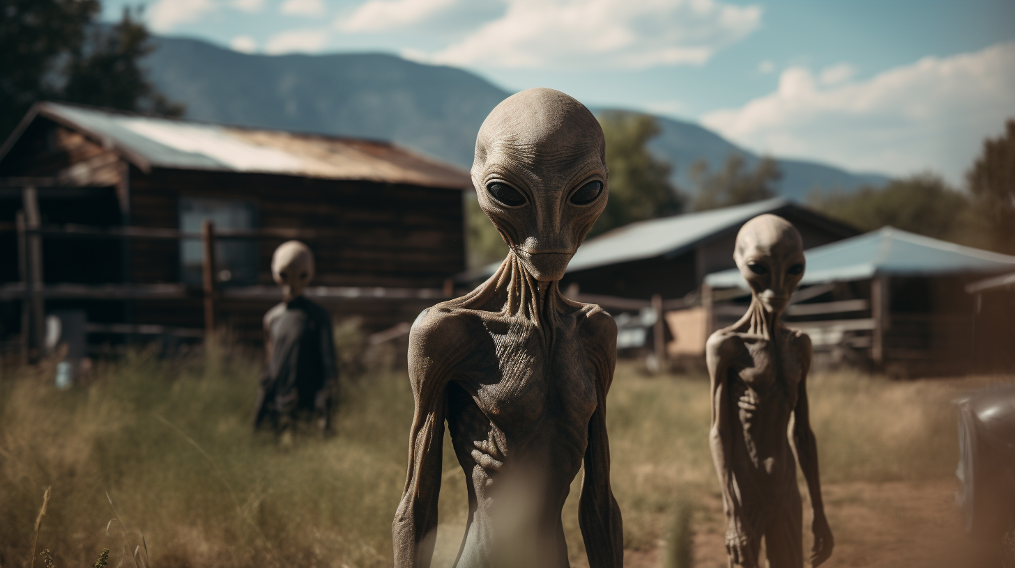 Skinwalker Ranch alien