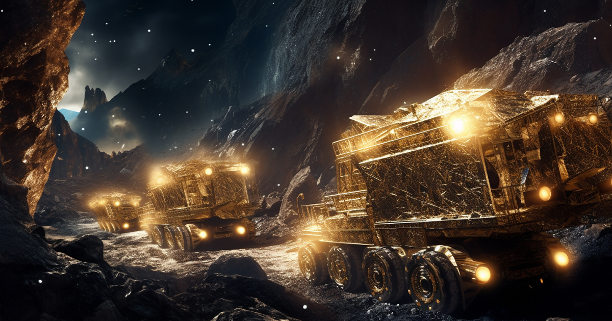 The Cosmic Gold Rush