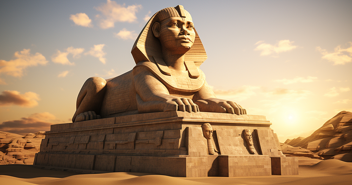 enigmatic sphinx giza