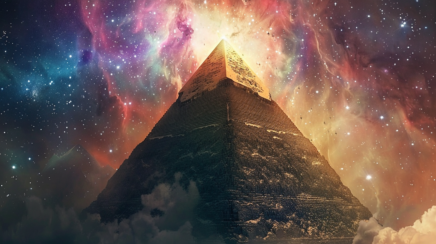 mysterious pyramid alignment cosmic connection